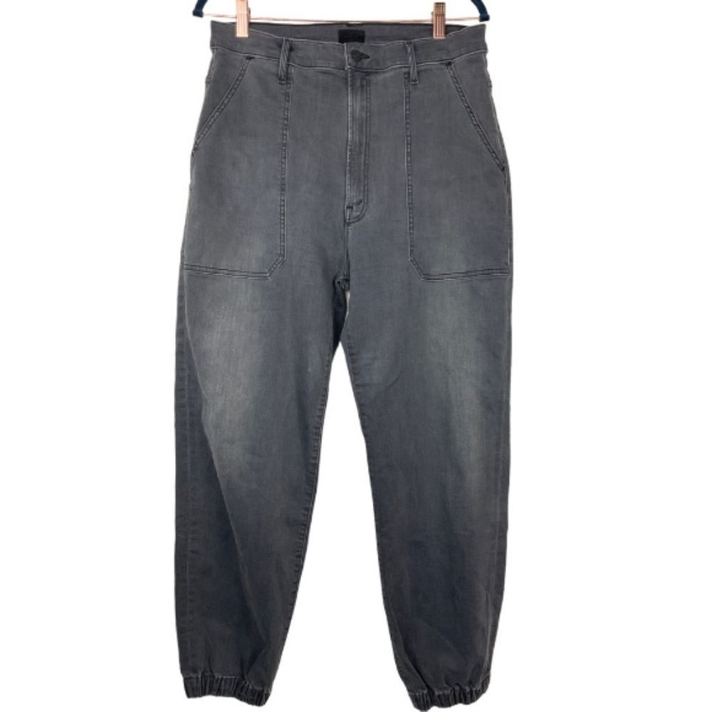 Mother The Wrapper Patch Springy Ankle Jeans - image 3